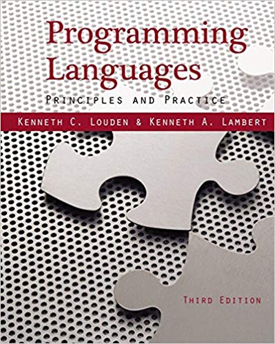 Test Bank for Programming Languages Principles and Practices 3rd Edition by Kenneth C. Louden