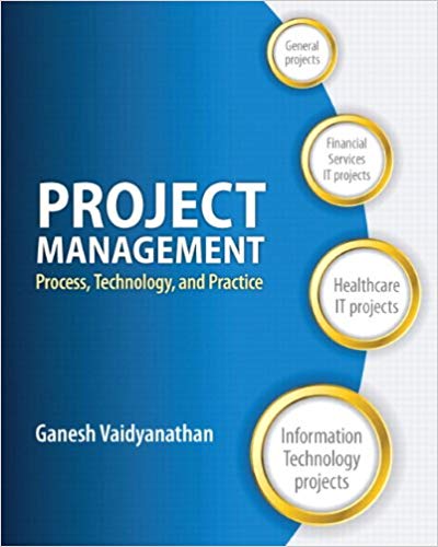 Test Bank for Project Management Process Technology and Practice 1st Edition by Ganesh Vaidyanathan