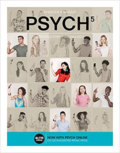 Test Bank for PSYCH 5 Introductory Psychology 5th Edition by Spencer A. Rathus