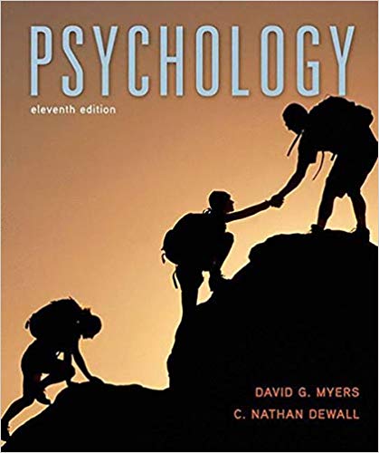 Test Bank for Psychology 11th Edition by David G. Myers