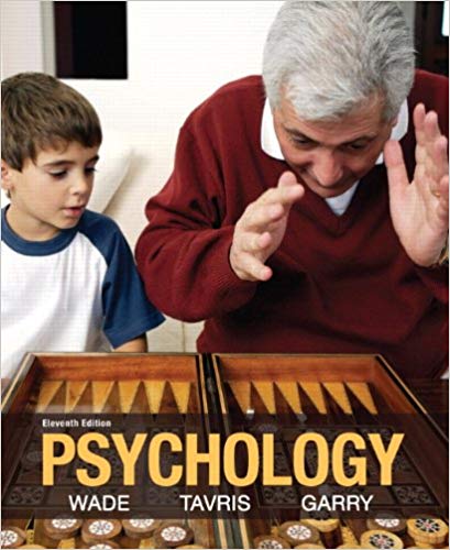 Test Bank for Psychology 11th Edition by Carole Wade