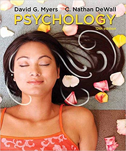 Test Bank for Psychology 12th Edition by David G. Myers