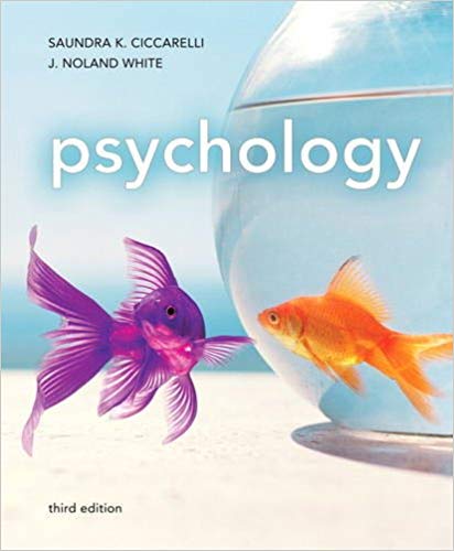 Test Bank for Psychology 3rd Edition by Saundra K. Ciccarelli