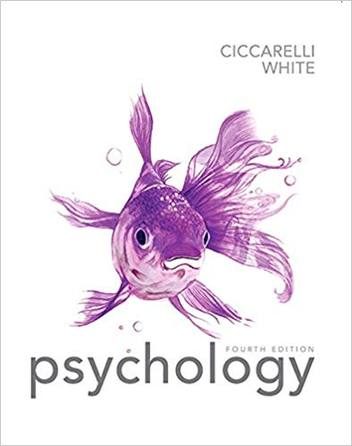 Test Bank for Psychology 4th Edition by Saundra K. Ciccarelli