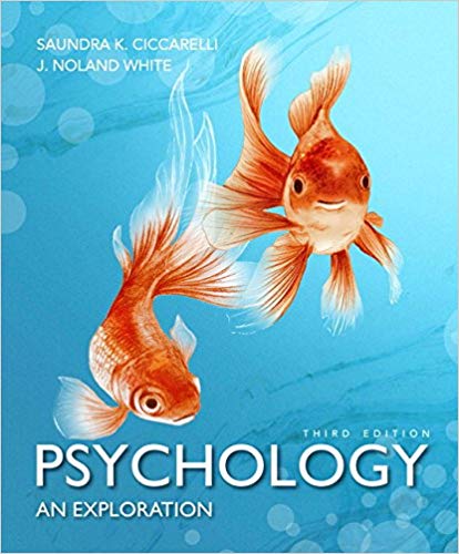Test Bank for Psychology An Exploration 3rd Edition by Ciccarelli