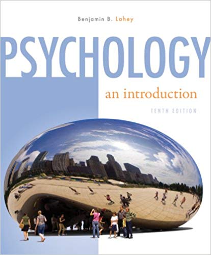 Test Bank for Psychology An Introduction 10th Edition by Benjamin Lahey