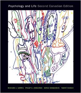 Test Bank for Psychology and Life 2nd Canadian Edition by Richard J. Gerrig