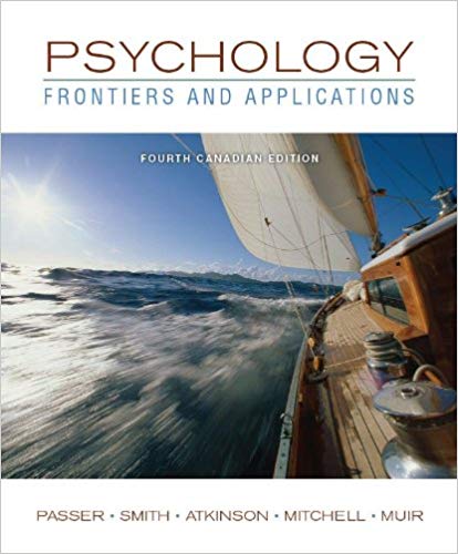 Test Bank for Psychology Frontiers and Applications 4th Canadian Edition by Michael Passer