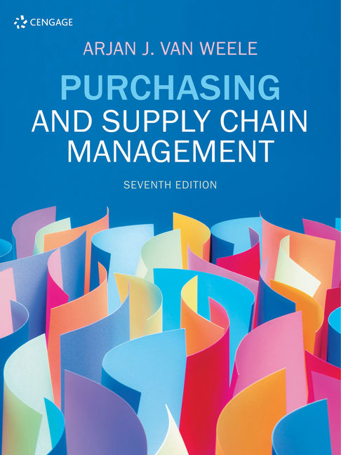 Test Bank for Purchasing and Supply Chain Management 7th Edition by van Weele
