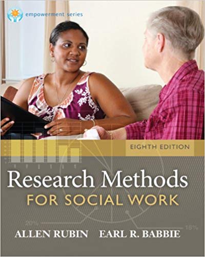 Test Bank for Research Methods for Social Work 8th Edition by Allen Rubin