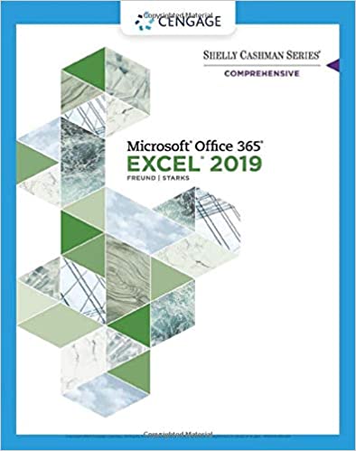 Test Bank for Shelly Cashman Series Microsoft Office 365 and Excel 2019 Comprehensive 1st Edition by Steven M. Freund