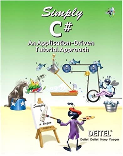 Test Bank for Simply C# An Application Driven Tutorial Approach 1st Edition by Harvey M. Deitel