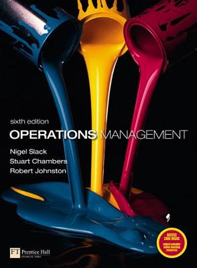 Test Bank for Slack 6e Operations Management 6e