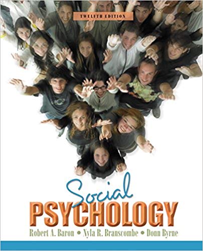 Test Bank for Social Psychology 12th Edition by Robert A. Baron