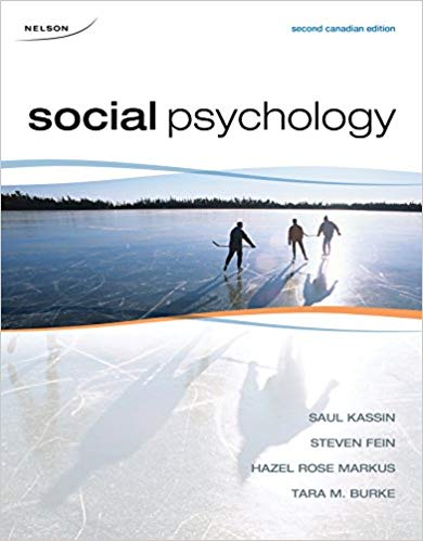 Test Bank for Social Psychology 2nd Canadian Edition by Saul Kassin