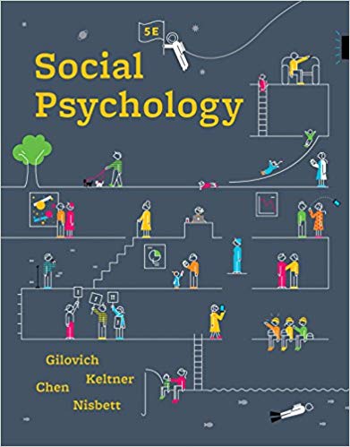 Test Bank for Social Psychology 5th Edition by Tom Gilovich