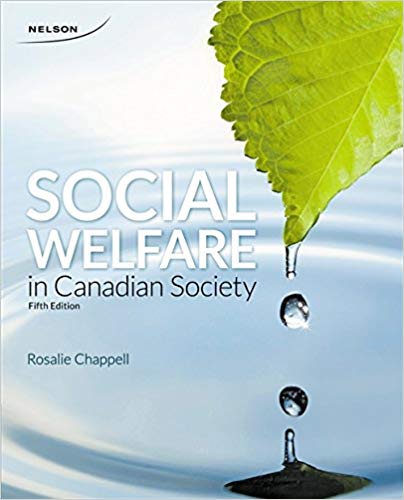 Test Bank for Social Welfare in Canadian Society 5th Edition by Rosalie Chappell