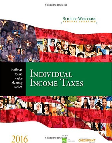 Test Bank for South Western Federal Taxation 2016 Individual Income Taxes 39th Edition by William H. Hoffman