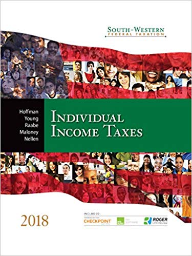 Test Bank for South Western Federal Taxation 2018 Individual Income Taxes 41st Edition by William H. Hoffman