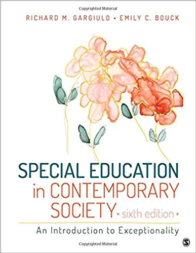 Test Bank for Special Education in Contemporary Society 6th Edition by Richard M. Gargiulo
