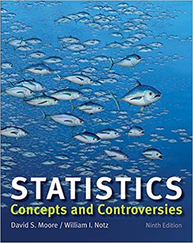 Test Bank for Statistics Concepts and Controversies 9th Edition by David S. Moore