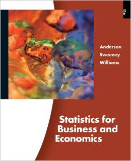 Test Bank for Statistics for Business and Economics 11th Edition by David R. Anderson