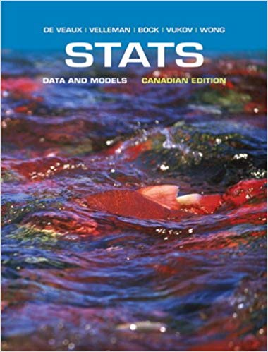 Test Bank for Stats Data and Models 1st Canadian Edition by Richard D. De Veaux