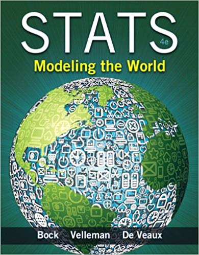 Test Bank for Stats Modeling the World 4th Edition by David E. Bock