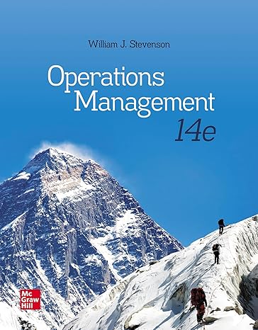 Test Bank for Stevenson 14e Operations Management 14e