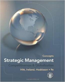 Test Bank for Strategic Management Concepts and Cases Competitiveness and Globalization 9th Edition by Hitt