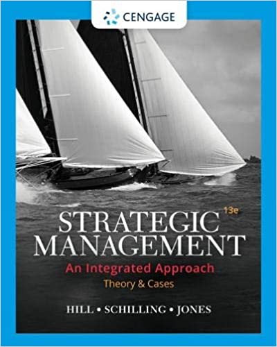 Test Bank for Strategic Management Theory and Cases An Integrated Approach 13th Edition by Charles W. L. Hill