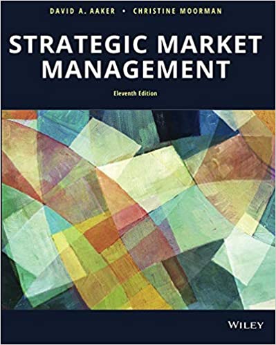 Test Bank for Strategic Market Management 11th edition by David A. Aaker