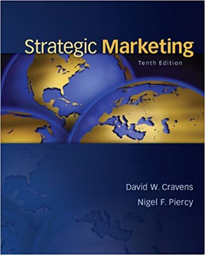 Test Bank for Strategic Marketing 10th Edition by David Cravens