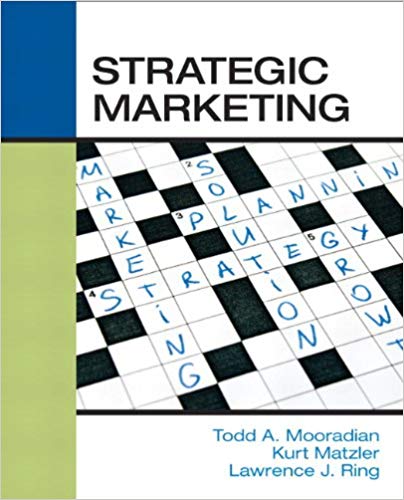 Test Bank for Strategic Marketing 1st Edition by Todd Mooradian