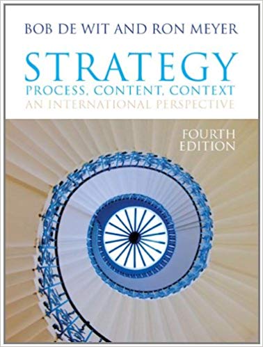Test Bank for Strategy 4th Edition by Bob de Wit