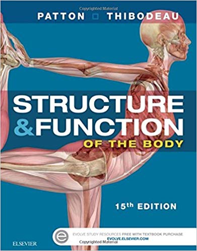 Test Bank for Structure and Function of the Body 15th Edition by Kevin T. Patton PhD