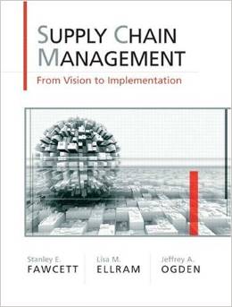 Test Bank for Supply Chain Management From Vision to SMplementation 1st Edition by Anley E. Fawcett