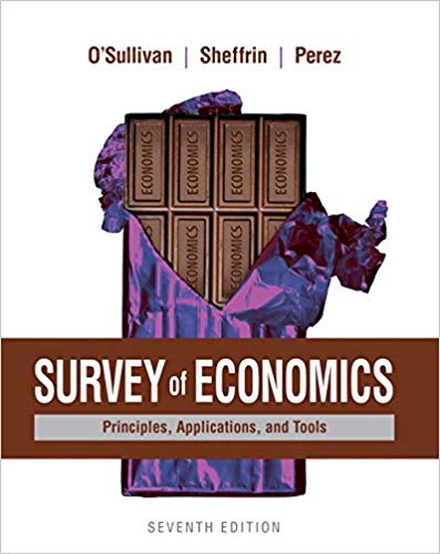 Test Bank for Survey of Economics Principles Applications and Tools 7th Edition by Arthur OSullivan