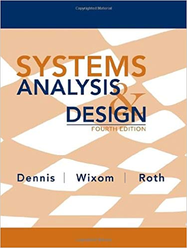 Test Bank for Systems Analysis and Design 4th Edition by Alan Dennis