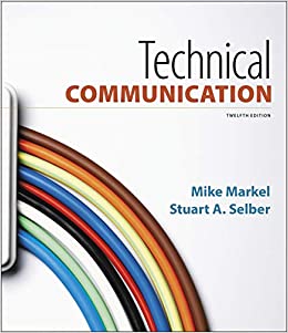 Test Bank for Technical Communication 12th Edition by Mike Markel