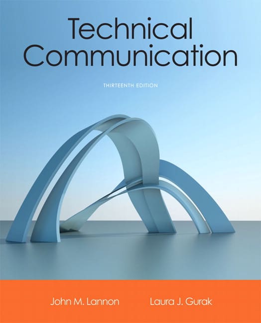 Test Bank for Technical Communication 13th Edition by John M. Lannon