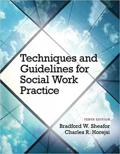 Test Bank for Techniques and Guidelines for Social Work Practice 10th Edition by Bradford W. Sheafor