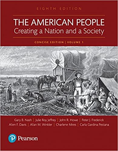 Test Bank for The American People Creating a Nation and a Society Concise Edition Volume 1 8th Edition by Gary B Nash