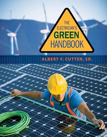Test Bank for The Electricians Green Handbook 1st Edition by Albert F. Cutter