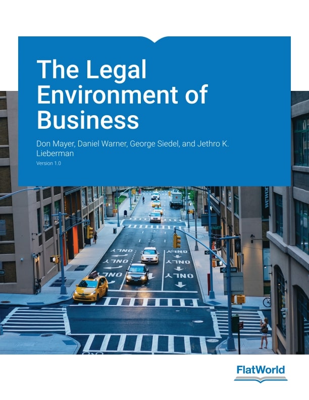 Test Bank for The Legal Environment of Business V 1.0.3 by Don Mayer