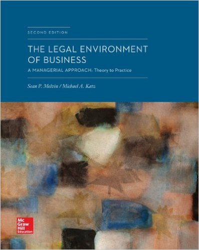 Test Bank for The Legal Environment of Business A Managerial Approach Theory 2nd Edition by Sean P. Melvin