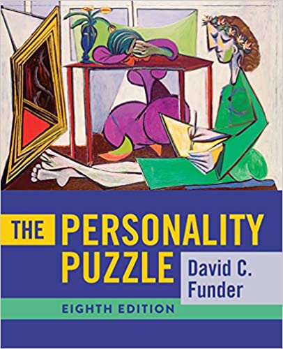 Test Bank for The Personality Puzzle 8th Edition by David C. Funder