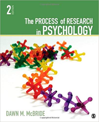 Test Bank for The Process of Research in Psychology 2nd Edition by Dawn M. McBride