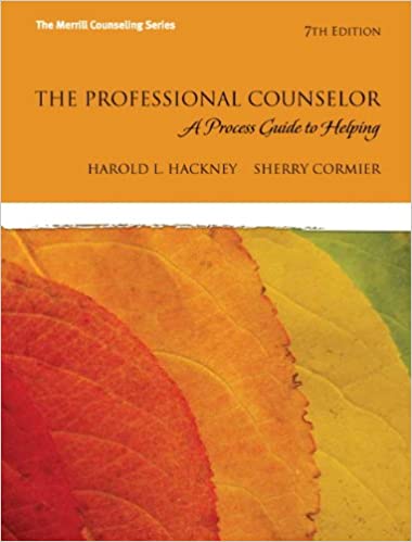 Test Bank for The Professional Counselor A Process Guide to Helping 7th Edition by Harold L. Hackney