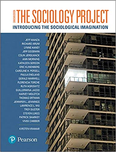 Test Bank for The Sociology Project Introducing the Sociological Imagination 1st Canadian Edition by Jeff Manza